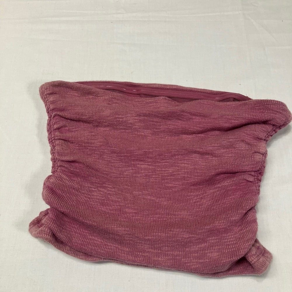 Free People Boulevard Womens Berry Pink Ruched Slub Knit Strapless Tube Top XS - Picture 3 of 11
